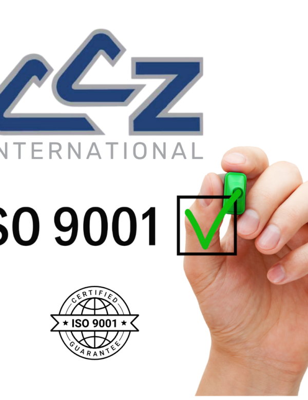 CCZ International certificata ISO 9001